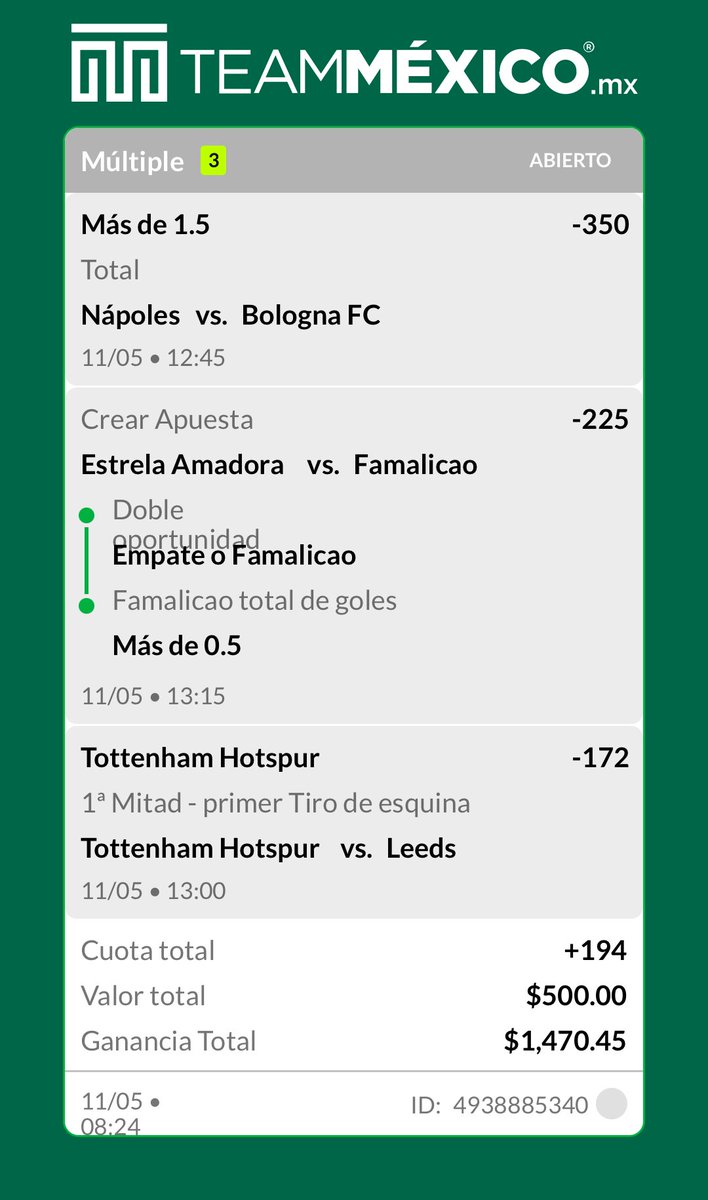 MrPick4k's tweet photo. @SmartBetsMex Está ! Para quien guste subirse al barco https://t.co/R6NkzkUOxS