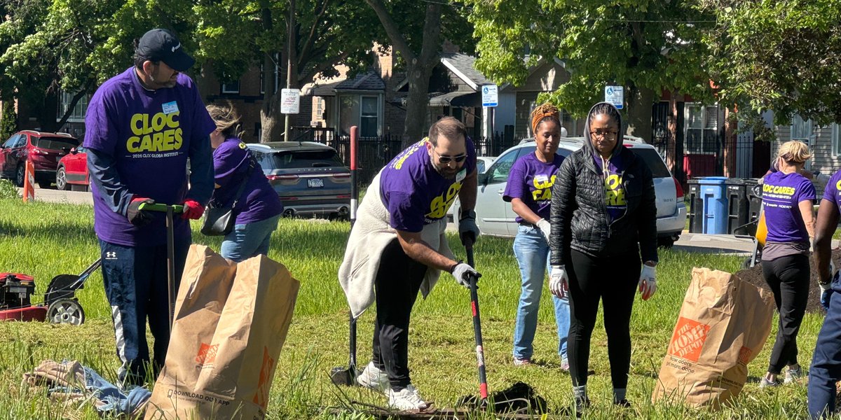 Casepoint's tweet photo. This morning, #Casepoint sponsored CLOC Cares at @CLOClegal Global Institute. Members of our team joined fellow attendees for outdoor cleanup and beautification work w/ Chicago nonprofit @mbmhmc. #CGI2026 https://t.co/BLvQGD7Lvu