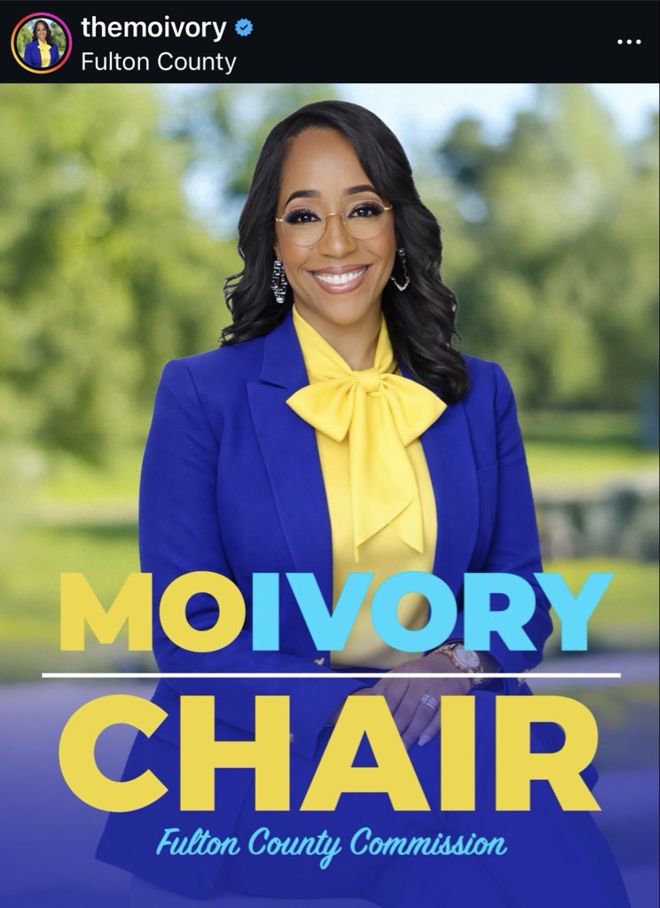 emiranda_writes's tweet photo. I haven’t posted about local races on here but for gods sake Fulton co voters, vote for Mo Ivory for County Commission Chair!
She is the ONLY candidate in this race who voted AGAINST appointing 2 MAGA ELECTION DENIERS to our FC BoE!! The other 2 DEM candidates sat out the
cont… https://t.co/8LRdk3PbS4