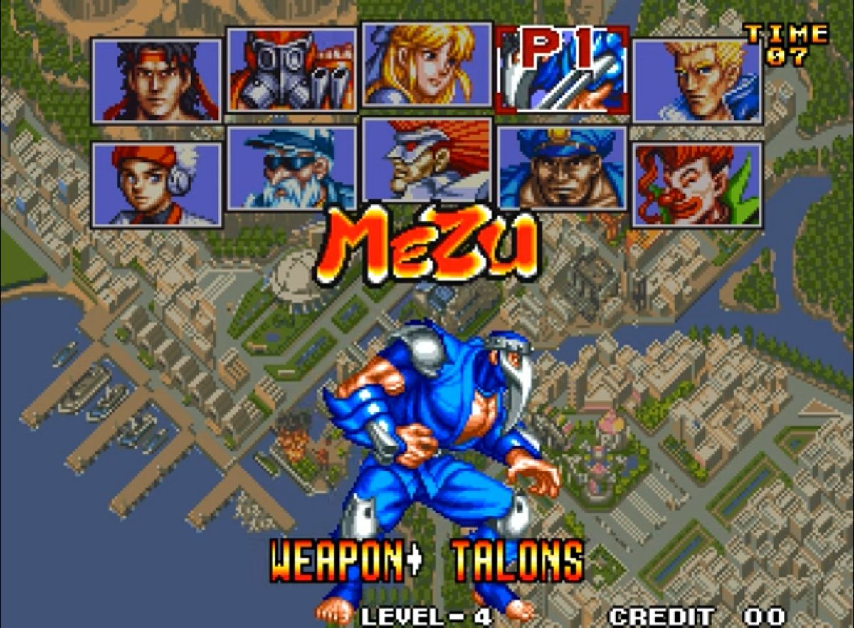 Matthew82666's tweet photo. Savage Reign. Dev/Pub by SNK in 1995 for the MVS arcade, and later ported to the NeoGeo CD. This is a 1v1 2D weapons based fighting game with 2 level playing fields.
#savagereign #snk #neogeo #mvs #fightinggames #sundaynightfights https://t.co/1Q9uyD3jZG