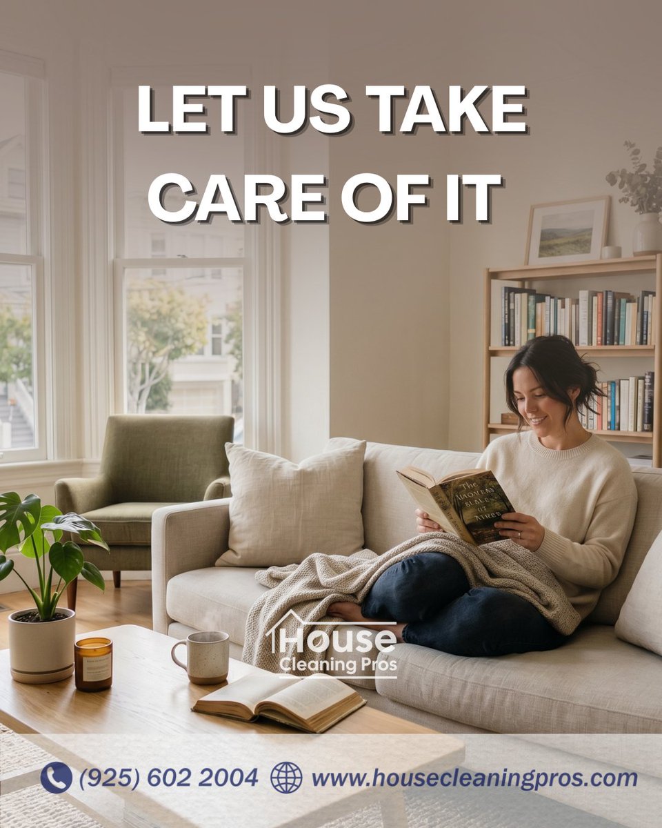 HouseCleaningPr's tweet photo. Life happens  and so does the mess.

But your home doesn’t have to feel overwhelming.

A clean space brings clarity, calm, and more time for what really matters.

We take care of it 

Book your cleaning:  925 602 2004 https://t.co/1yubnfxriP