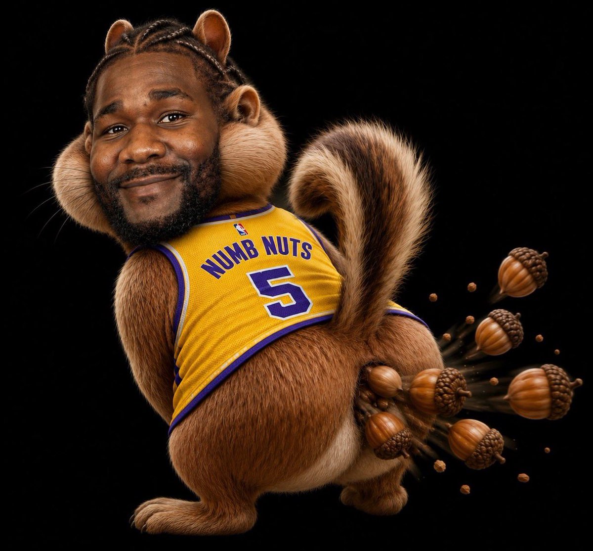 ImAToeTagger's tweet photo. @BleacherReport You put Aytons brain in a chipmunk he’ll store nuts in his ass instead of his mouth https://t.co/6IQEbeVzGL