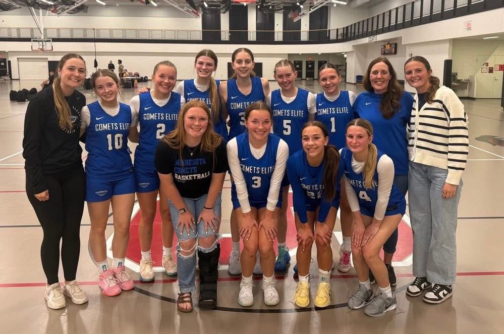 ellenthomes's tweet photo. These girls are pretty fun to coach and hang out in the gym with!!

@MNCometsGirls @AllisonThomes @HausmannRylea https://t.co/GLwsoY6GUc