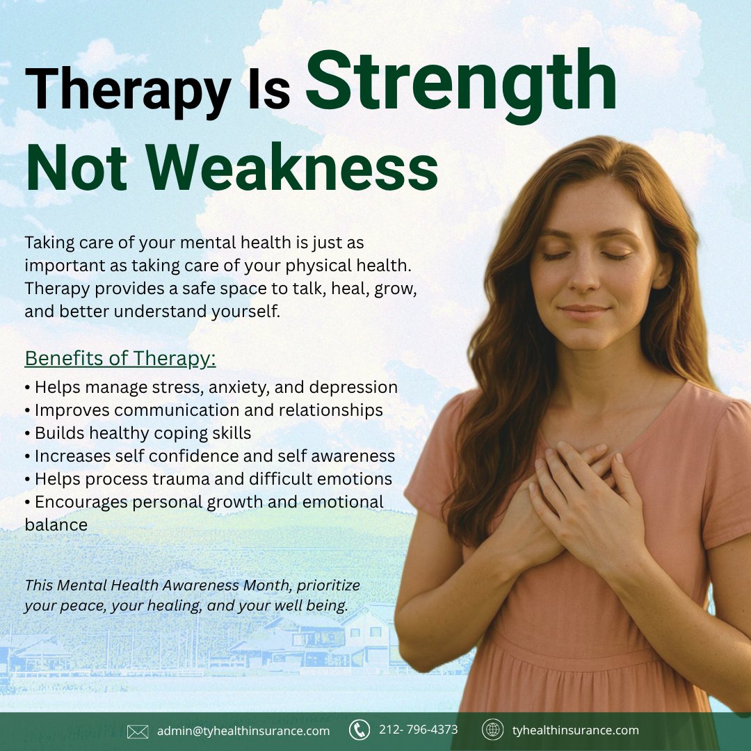 TYHealthIns's tweet photo. #therapy #HealthInsurance #tyhealthinsurance https://t.co/FZDLUfmmcy