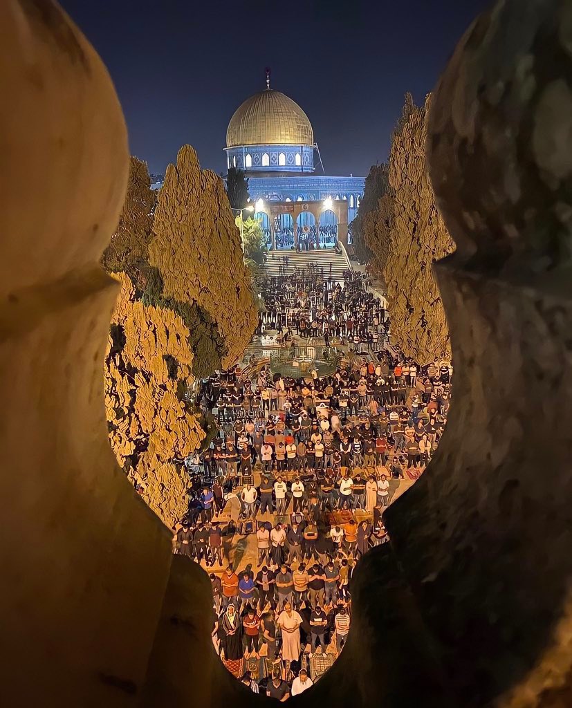 aseelswaid9's tweet photo. Prayer in Al-Quds  Palestine https://t.co/5KiPyrHddb