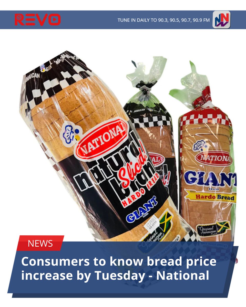Consumers should know within the next next 24 to 48 hours how much more they will be paying for bread produced by a major supplier to the local market.

READ MORE HERE: revonews.ai/news/consumers…