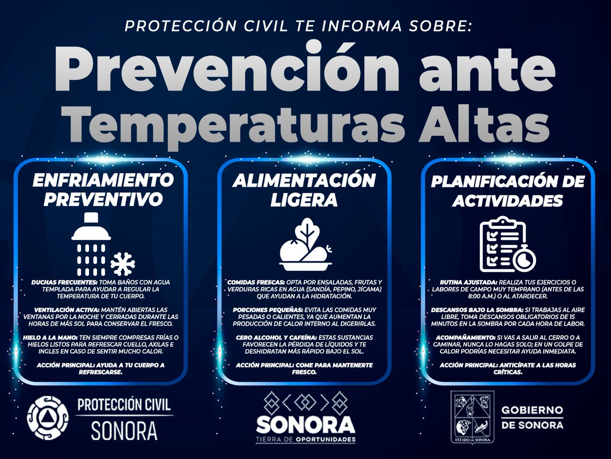 Protección Civil Sonora tweet media