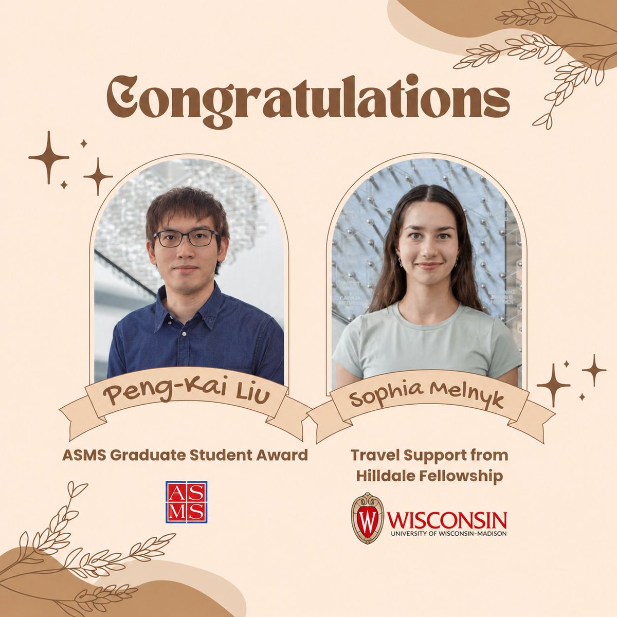 LiResearch's tweet photo. The Li lab is excited and ready for #ASMS2026 🥳 
Congrats to Peng-Kai, Jacey, Zachary, Thao, Kelly, Ching-Yuan, Jiahao, Emily, Julia, and Sophia on their awards and travel support 🎉 
We can’t wait to celebrate together at #ASMS2026 ☺️ https://t.co/295Vrn3EfE