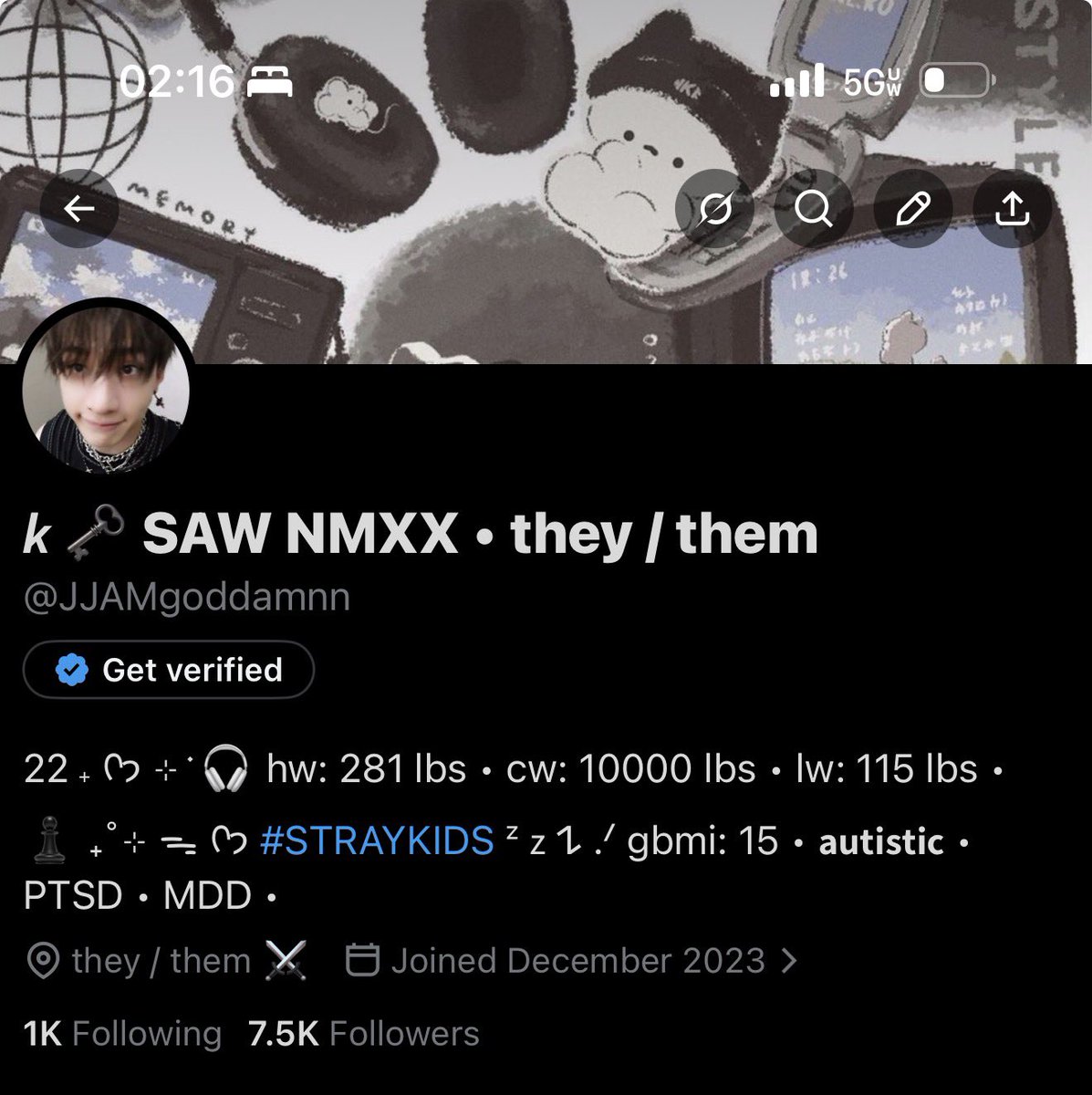๐ ๐ฉฐ SAW NMXX โข they / them tweet media