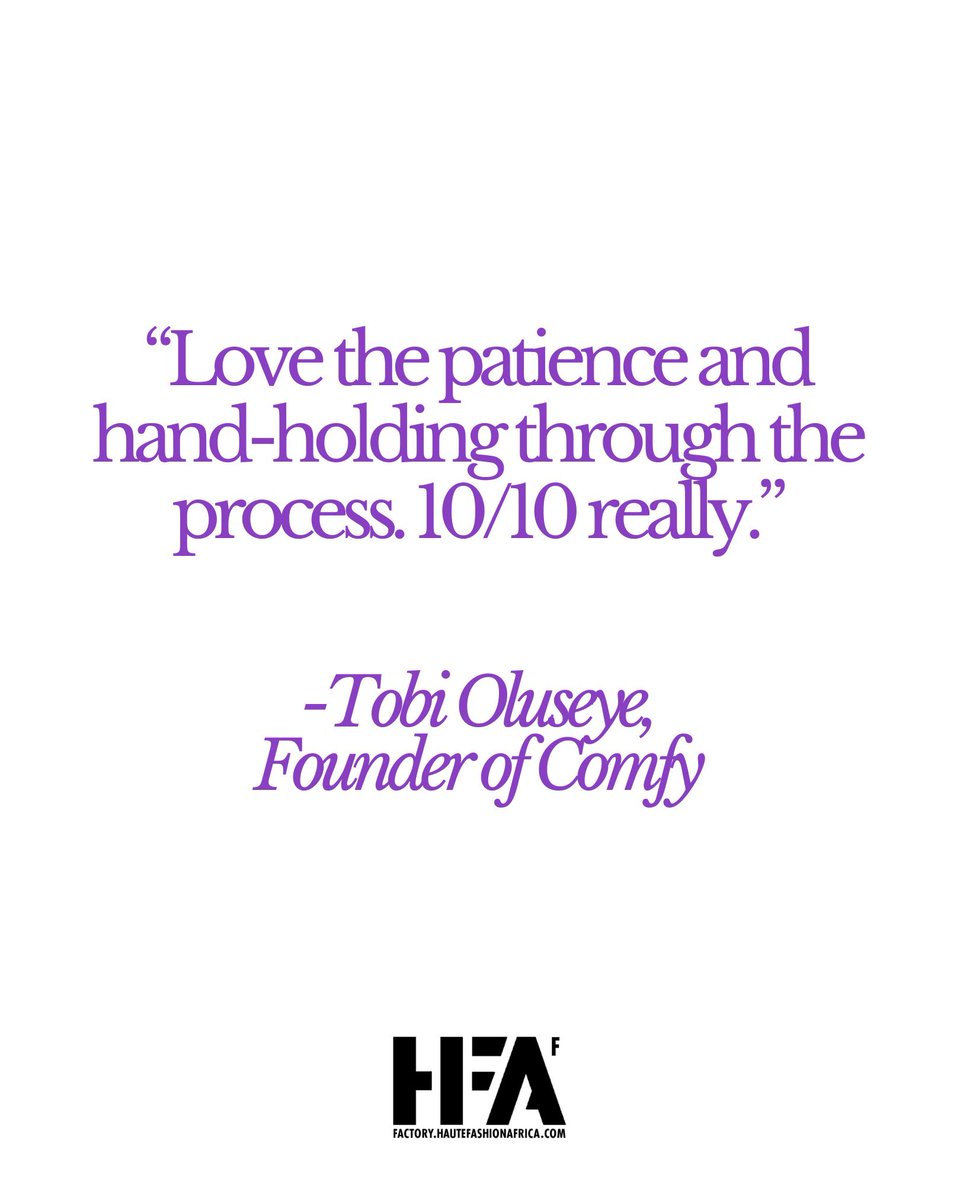 HFAFactory's tweet photo. At HFA Factory, production is more than output — it’s partnership.

We understand that for many growing brands, the process matters just as much as the final product. That’s why we work closely with every client from concept to completion.

Thank you to Tobi Oluseye! https://t.co/MvIoh2kmYx