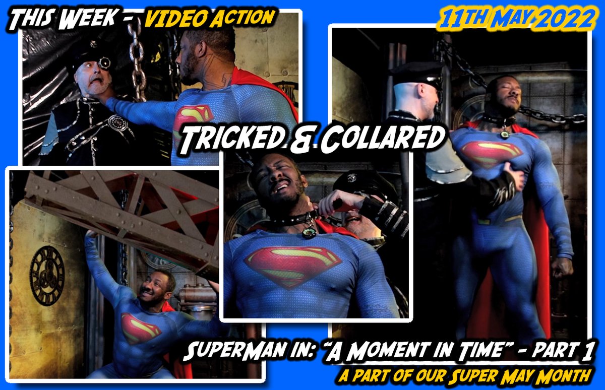 Super_Cyclone's tweet photo. On this day, 4 years ago https://t.co/kkiuby7rS5
The mighty muscle SuperMan @MassivelyMode is tricked and lured into a trap - the full set of chapters of this hot video are still available in the members' archive area #meninspandex #superherofetish #blackmuscleman #gaysuperman https://t.co/pds3A2W5fK