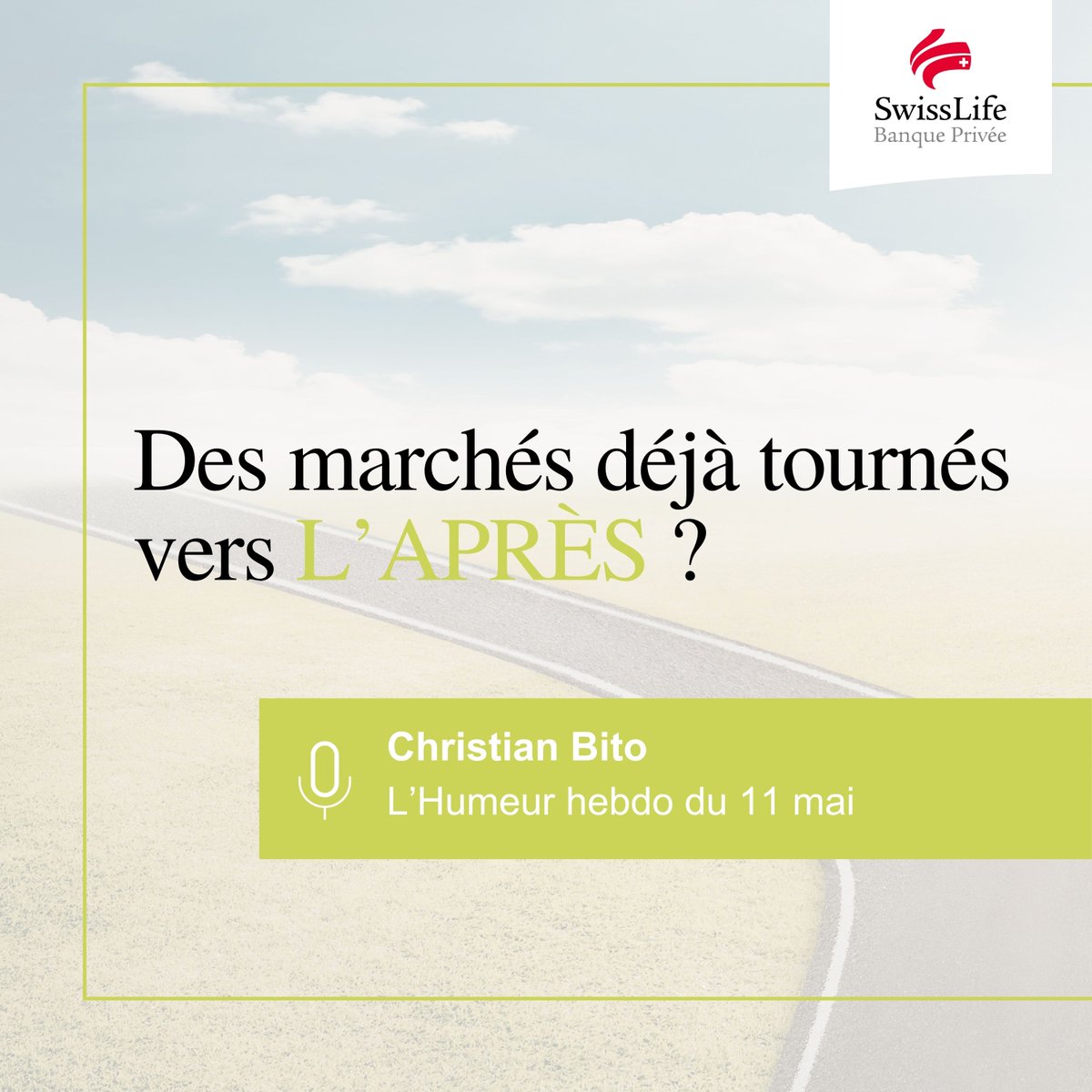 SLBanquePrivee's tweet photo. #Paroledexpert | « Négociations : un nouveau pas-qui-se-tend ! »

👉 Des marchés déjà tournés vers 𝗟’𝗔𝗣𝗥𝗘̀𝗦 ?

🎙 Retrouvez Christian BITO, dans son humeur hebdo pour @Club_Patrimoine ▲

🔗https://t.co/eZ8Xo0eXXd

#Géopolitique #Taux #Investissement #Croissance  #IA https://t.co/KzyXrJKTD8