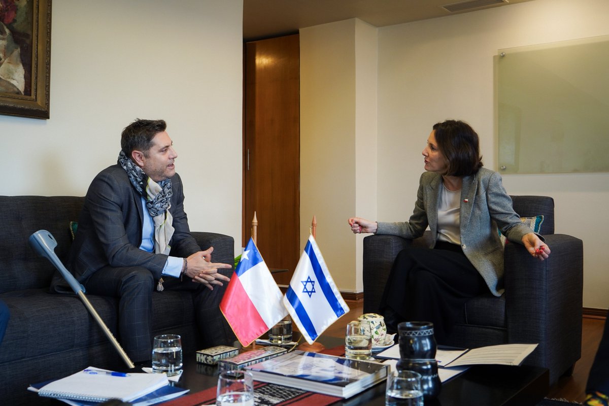 Israel en Chile tweet media