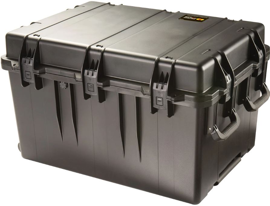 NalpakGroup's tweet photo. The Pelican Storm iM3075 is a wheeled fortress of protection. Watertight O-ring seal, Vortex pressure valve, seven auto-locking latches, and HPX resin engineered to absorb every hit. Made in the USA. Guaranteed for life.  https://t.co/nXiWs3UKNS https://t.co/34MqU3xFSo