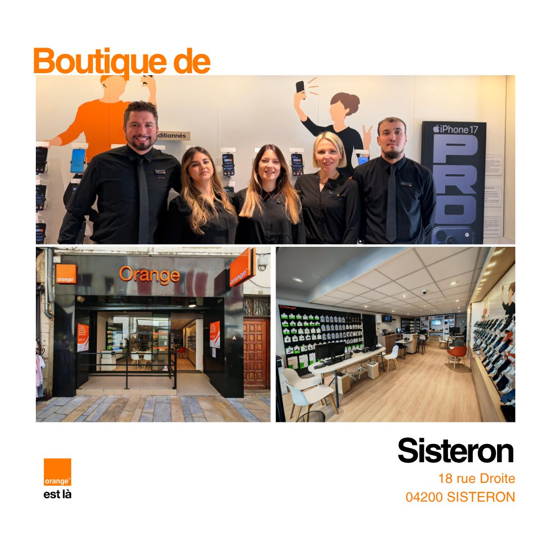 Orange Store tweet media
