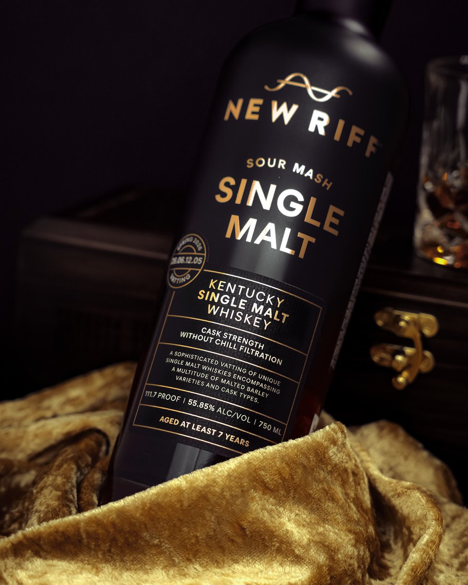 EstesPR's tweet photo. @newriff has announced the release of its 2026 Single Malt whiskey featuring some of the distillery’s oldest malt whiskeys to date highlighting time-honored heritage of malted barley with Kentucky’s sour mash traditions. 

@foodandwine has the details: https://t.co/QiG9tsn17C https://t.co/auqf86vaSp