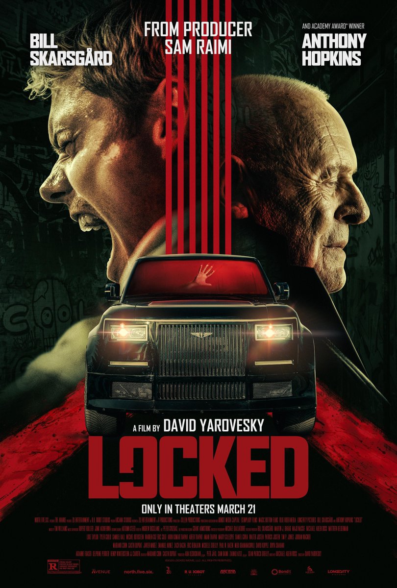 arcanastudio's tweet photo. 🚨 A simple car break in becomes a deadly trap. 🔒
Locked starring Bill Skarsgård and Anthony Hopkins delivers nonstop tension, survival, and psychological mind games.
More details: Locked
#Locked #Arcana #ThrillerMovies #AnthonyHopkins #BillSkarsgard https://t.co/e1Uk2pjmhE
