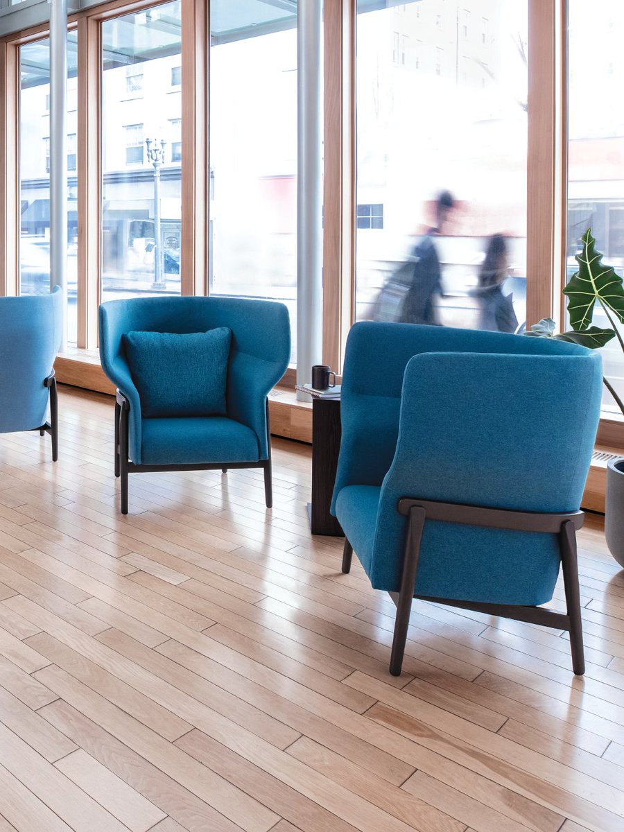 StudioTKSocial's tweet photo. “The furniture has to work in whatever setting it’s placed. It may sound obvious, but some people, when they design a chair they only consider the front view. But we experience furniture from all angles, especially lounge furniture used in public settings.”-Busk + Hertzog on Havn https://t.co/Bpayzwpcfw
