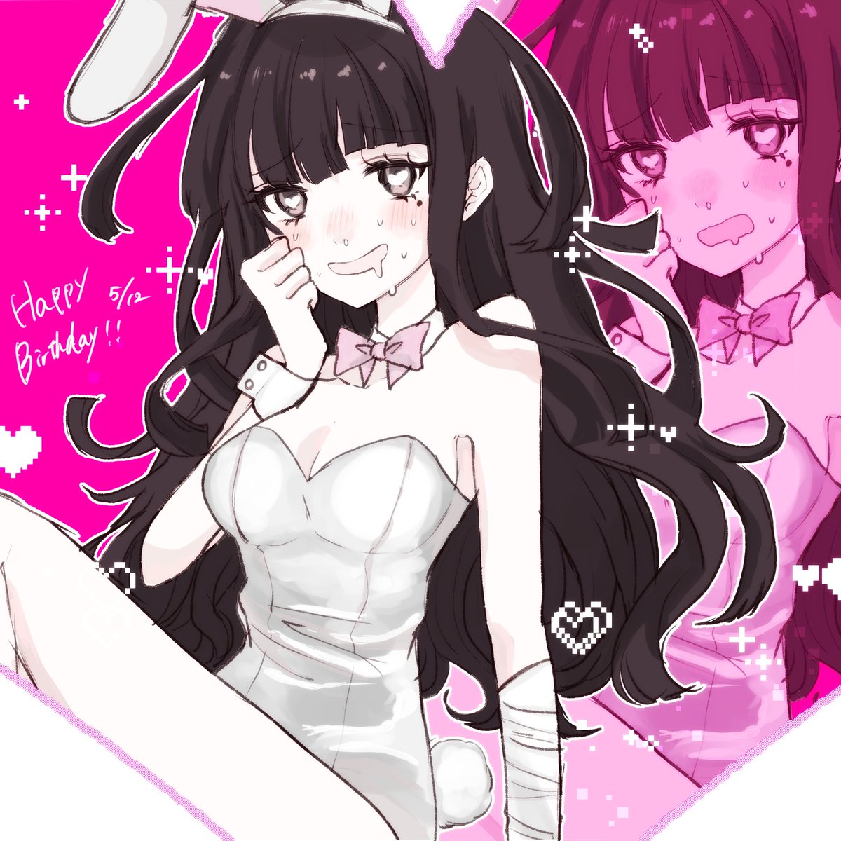 Runes_ly's tweet photo. #罪木蜜柑生誕祭2026 🤍
#danganronpa 🩷 https://t.co/FnFSfoqBpM