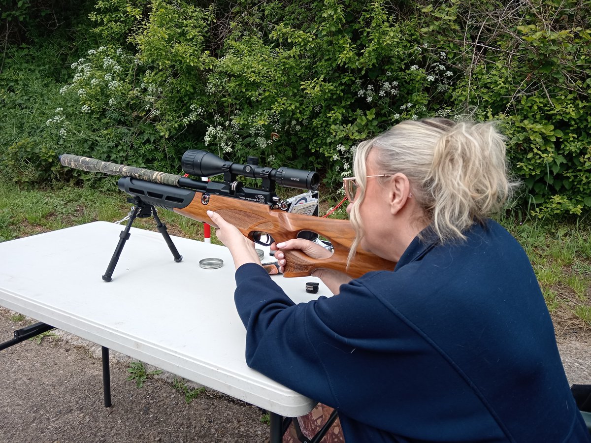GunBuck's tweet photo. Sunday, May 10, 2026: Another enjoyable day at the range, with lots of laughter and good humour that didn't stop excellent shooting. Excellent groups were once again accomplished by all of the rookie shooters thanks to the pleasant weather. https://t.co/OhnEBRNShp