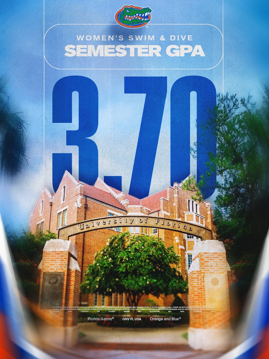 GatorsSwimDv's tweet photo. Not to mention, we had 11 athletes with a 4.0 😤 https://t.co/sfJeg3xu5z