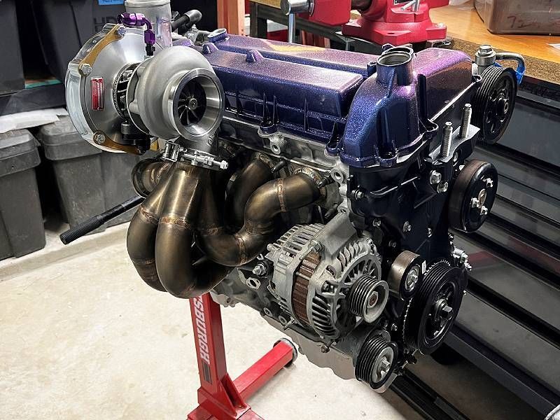 TurboKitsdotcom's tweet photo. Check out a customer's meticulous Mazdaspeed3 build, finished with a V-band in/V-band out Precision 5658 Next Gen for the perfect street-turbo setup. https://t.co/NrlJaxPMPv https://t.co/YZfTa0oiUK