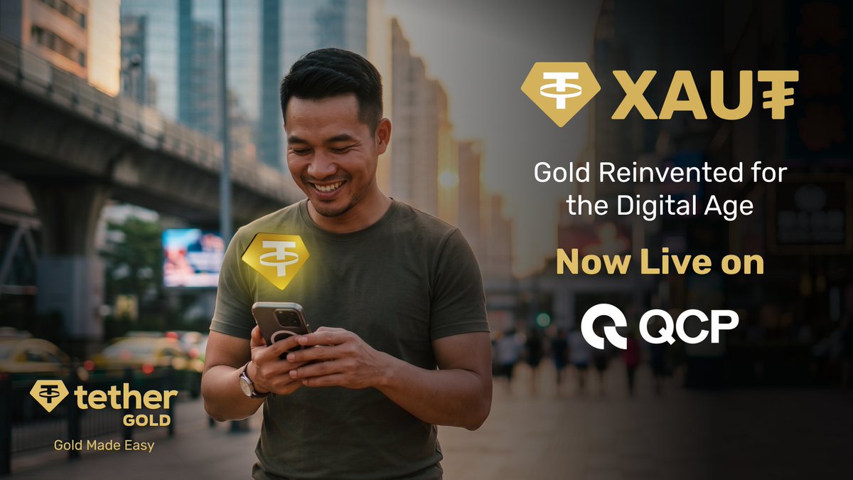 Tether Gold tweet media