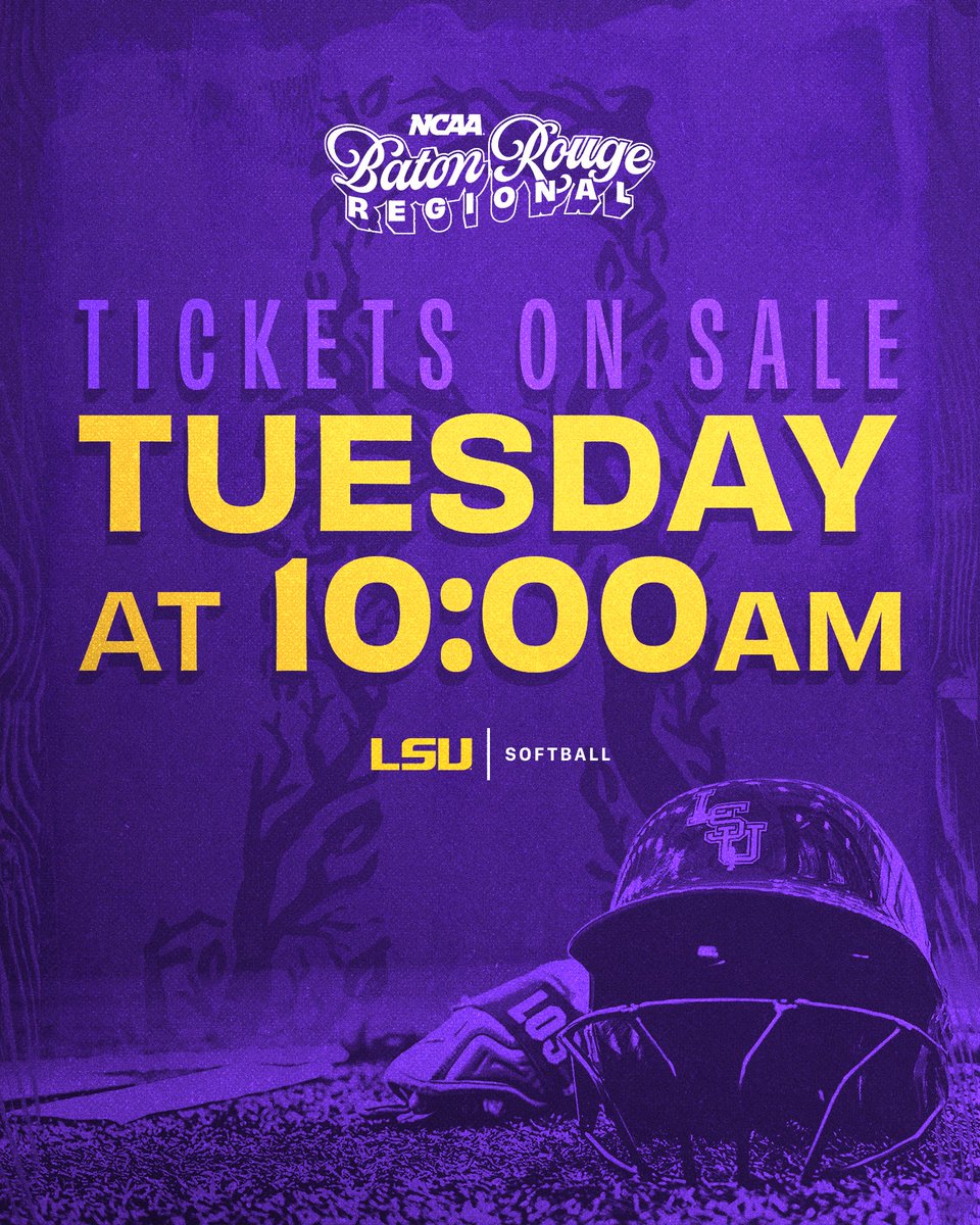LSU Softball tweet media