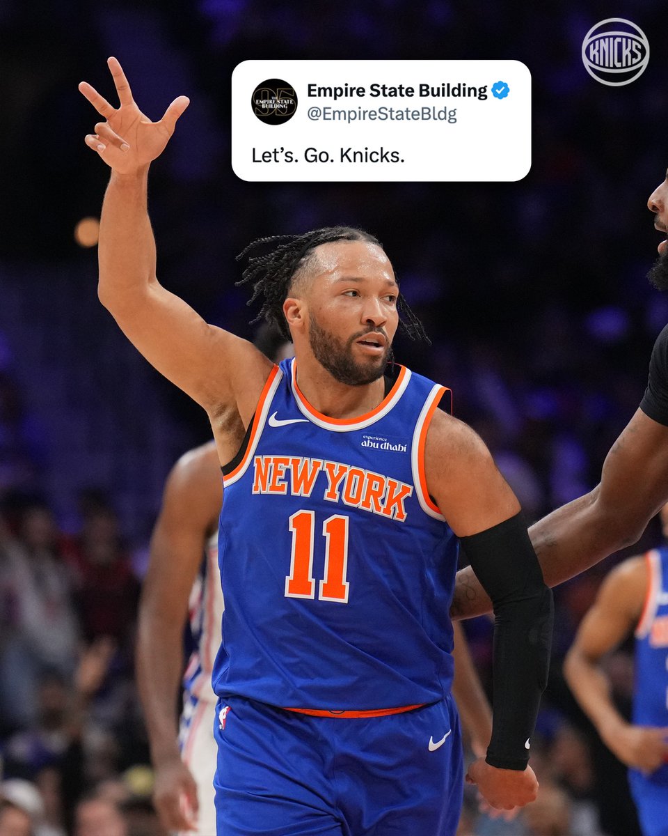 NEW YORK KNICKS tweet media