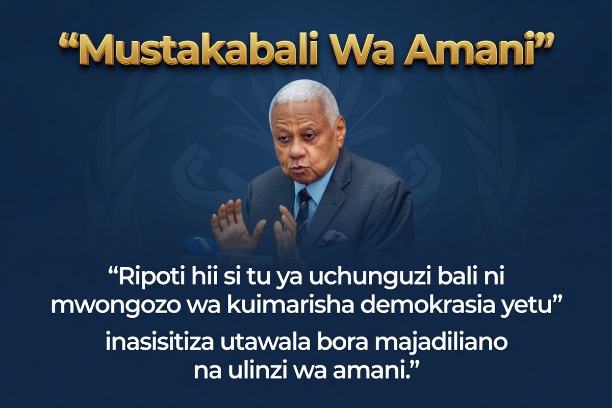 _zack255's tweet photo. #MustakabaliWaAmani
#TumeYaUchunguziReport 
Ukweli Wa Ripoti https://t.co/eVn2VtAZyx