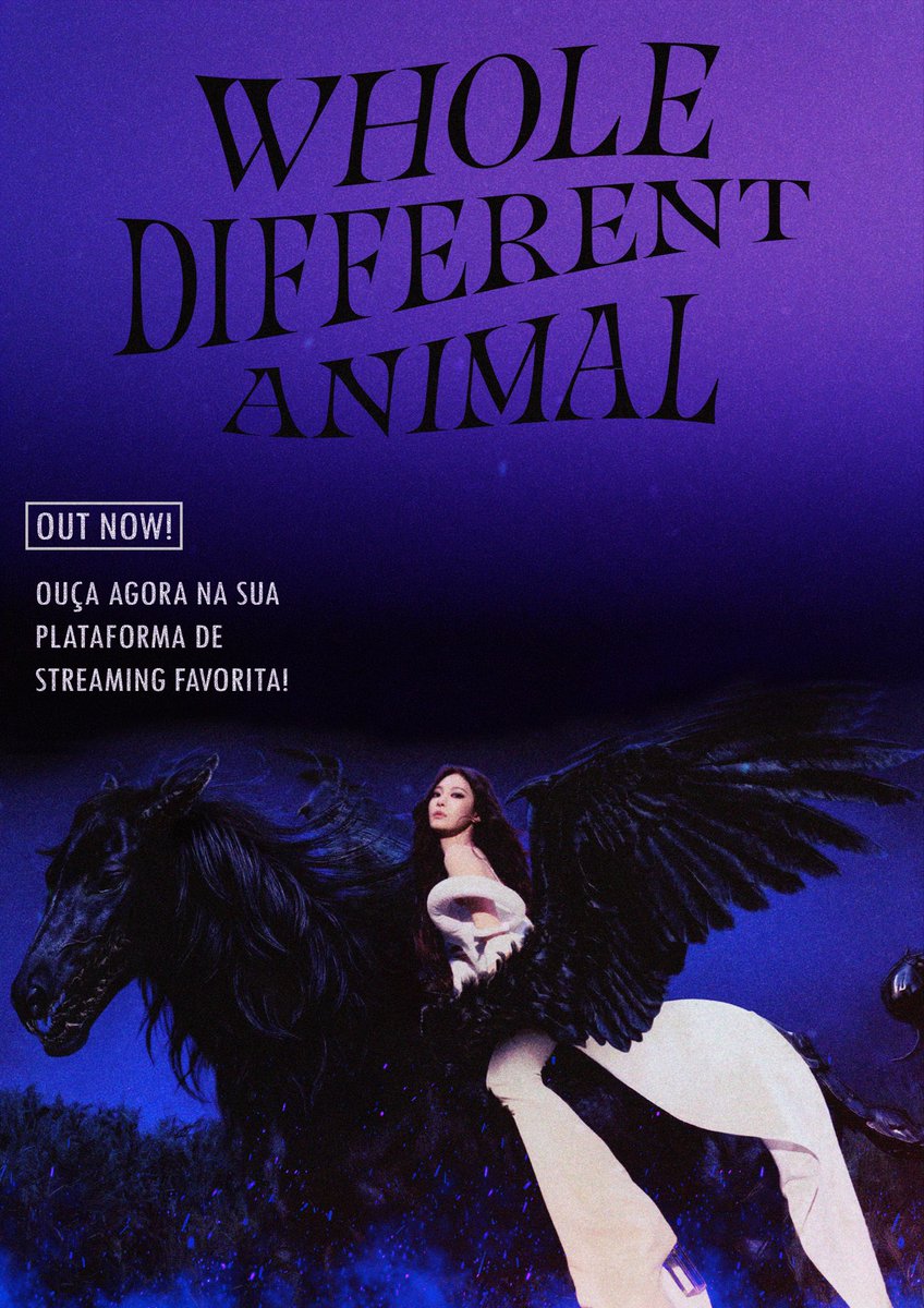 JEONGYEONBR_'s tweet photo. — SHE’S A WHOLE DIFFERENT ANIMAL!

aespa acaba de lançar “Whole Different Animal”, o single que já está disponível em todas as plataformas. 

para mais informações sobre o grupo, siga: @acervespa, @aespabra e @gisellecervo. 🖤🐾

🖤 OUÇA AGORA! https://t.co/dSjIEaUtGL