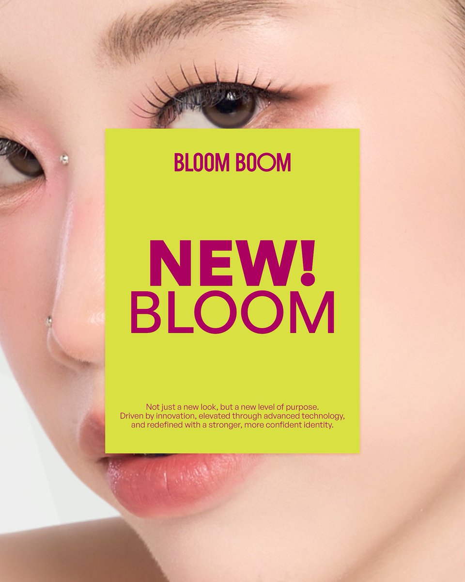bloomboomth's tweet photo. NEW! BLOOM ✨

Not just a new look, but a new level of purpose. Driven by innovation, elevated through advanced technology, and redefined with a stronger, more confident identity

#BeyondBestie
#Bloomboom
#นวัตกรรมกาวบลูมบูมเพื่อผิว https://t.co/KJLdaOdxPg