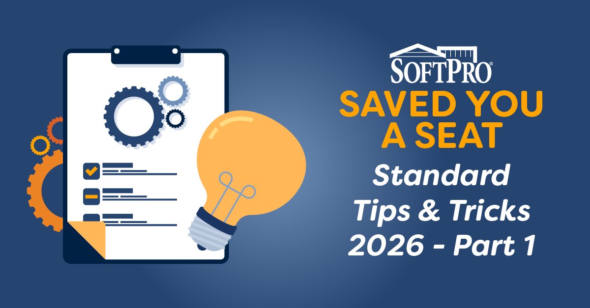 SoftProSoftware's tweet photo. Join us TOMORROW, May 12th at 11:30 AM ET for Episode 70 of #SoftProSavedYouASeat. Join us as we cover tips &amp; tricks in your SoftPro Standard software, diving into attachments, order notes, custom lookup tables, user ReadyDocs, &amp; more! Save your seat now: https://t.co/a02vJ7BP82 https://t.co/SKLbCSe6Up