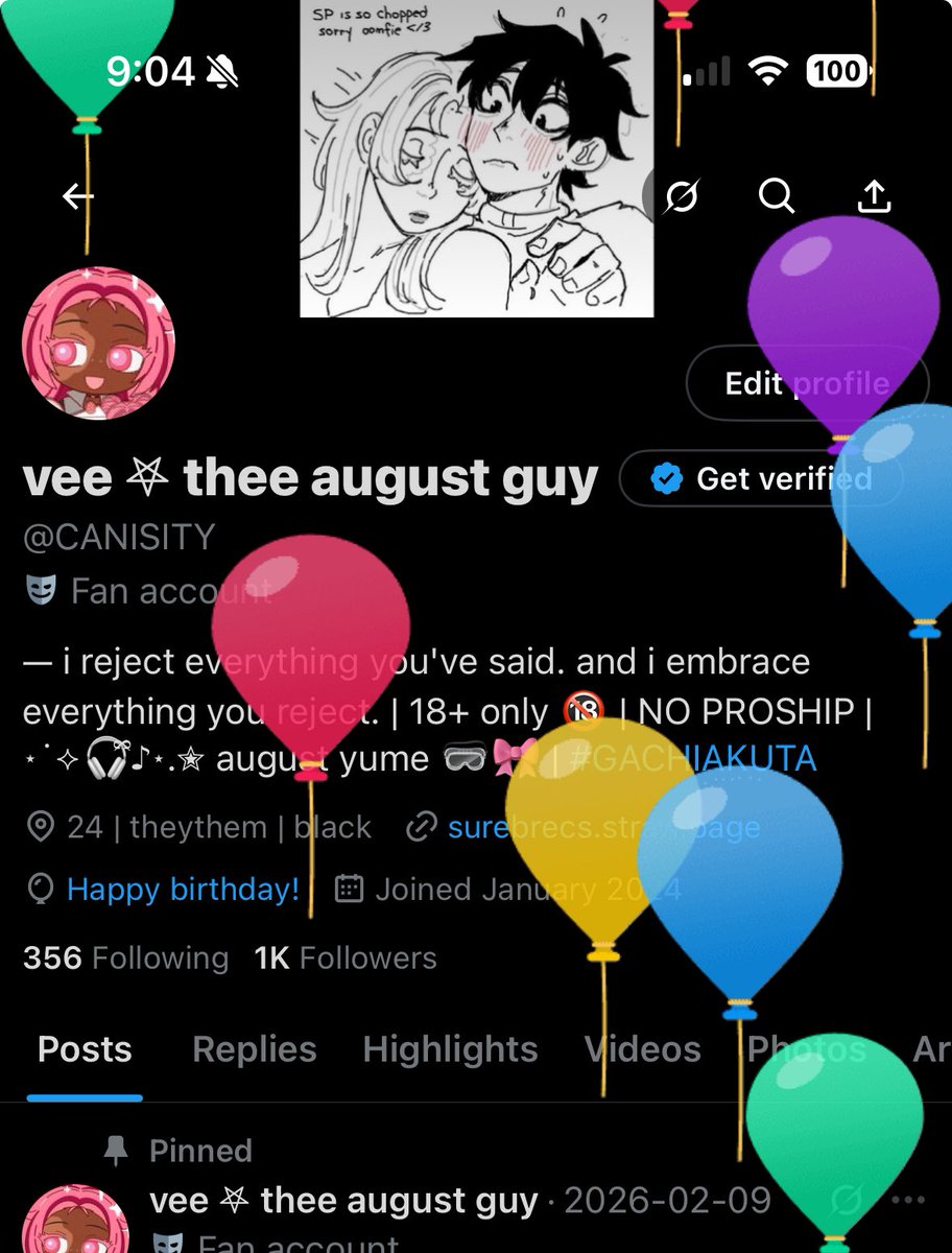 birthday vee 🎉 tweet media