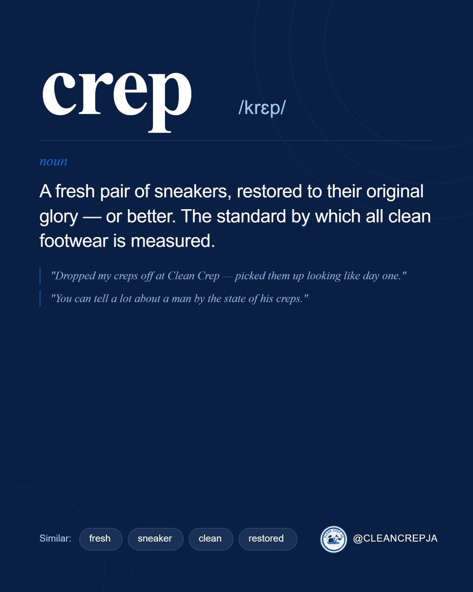 Clean Crep Jamaica tweet media