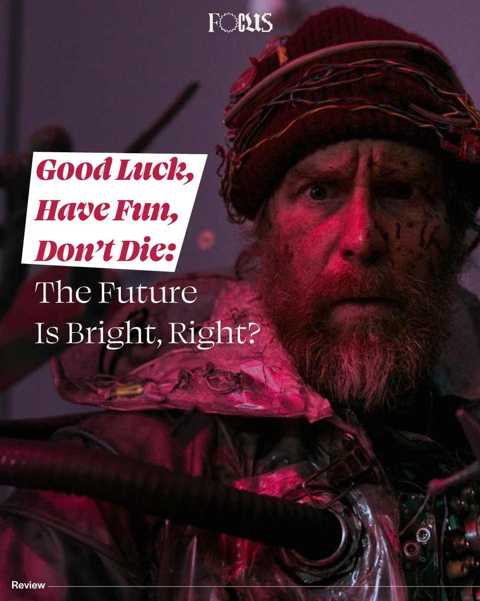 0613focus's tweet photo. “The film resonates enough with our own reality that we can take it as a direct warning to not let generative AI infiltrate our lives and turn us into completely dependent beings.” 

Read Romane's full review of Good Luck, Have Fun, Don't Die below⭐️

🔗https://t.co/hjmSlEVmR4 https://t.co/2lI7nWC5Bh