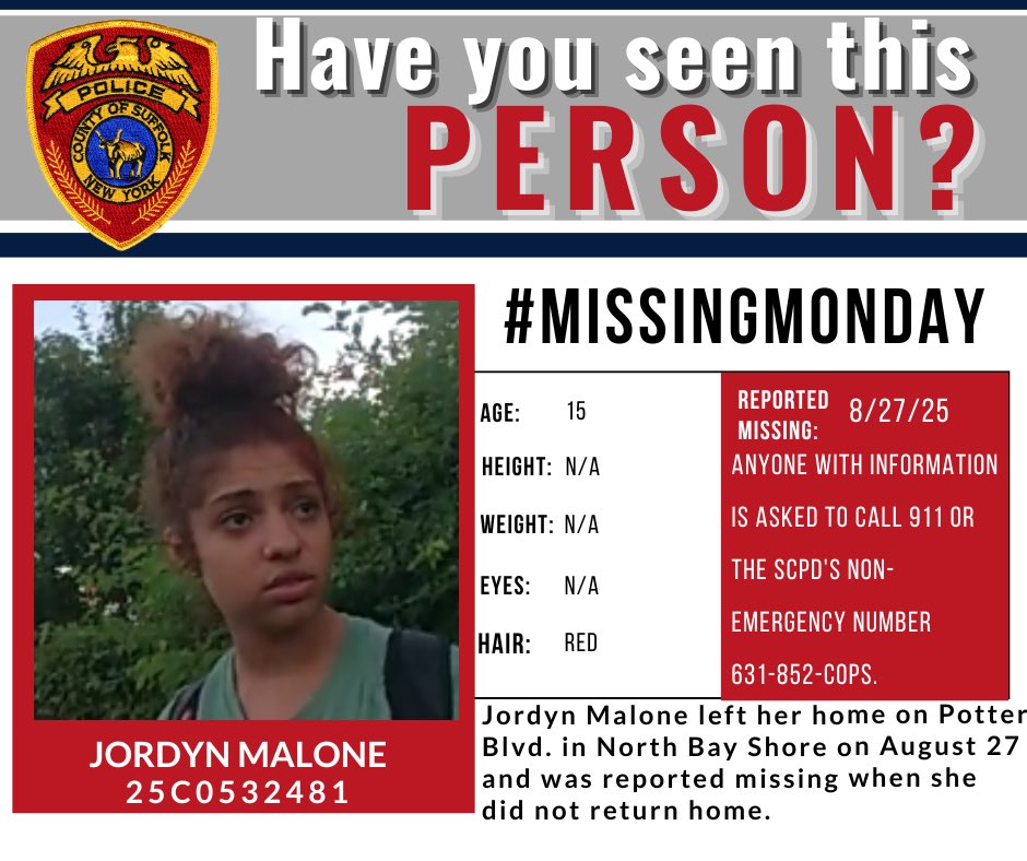 Suffolk County Police Department tweet media
