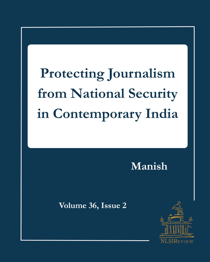 National Law School of India Review tweet media