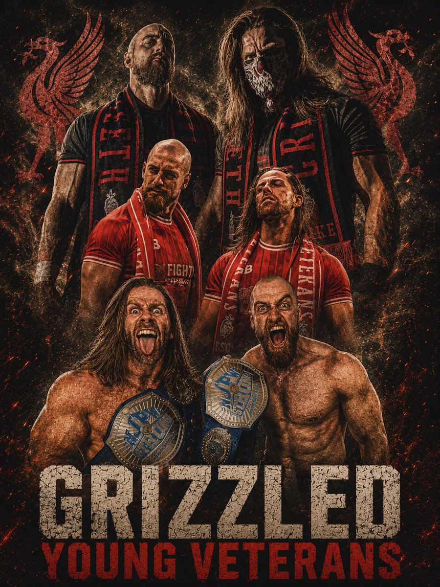 Astrozombies777's tweet photo. Grit your teeth! @ZackGibsonGYV & #JamesDrake made by my other half. #GrizzledYoungVeterans https://t.co/pSXUuMje0Y