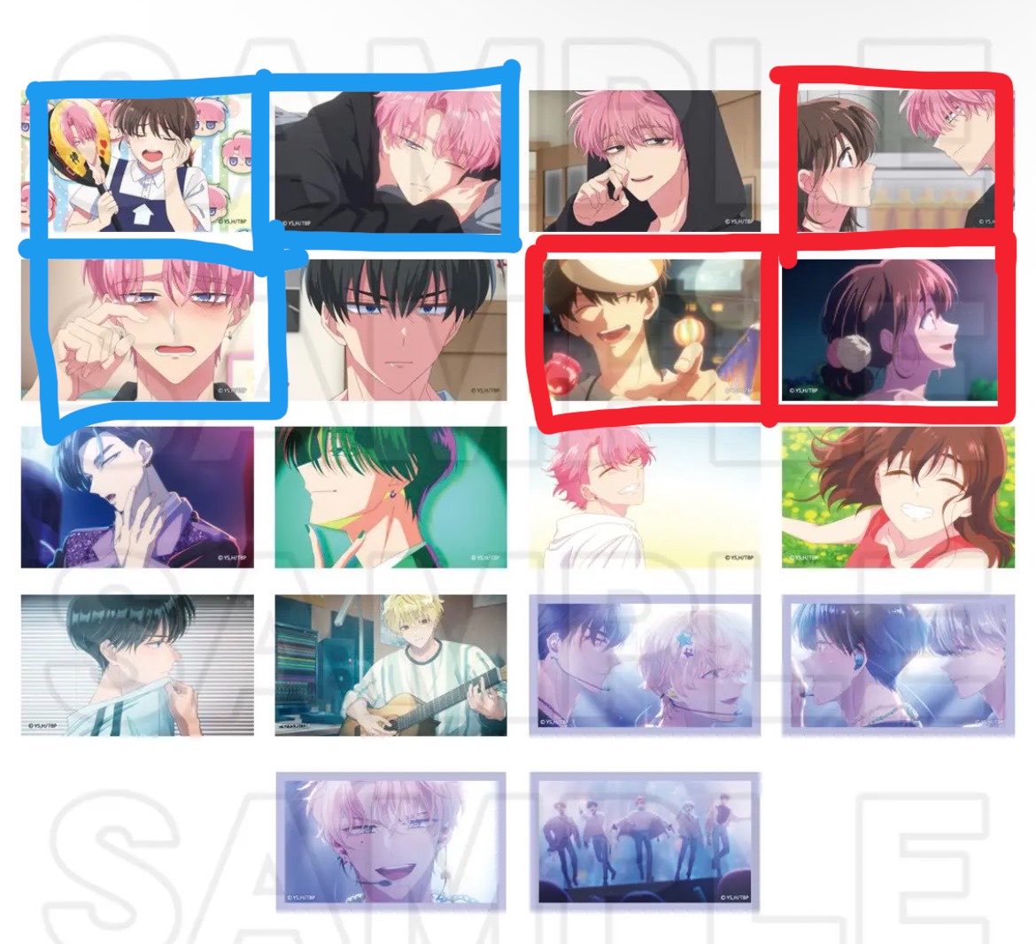 AZAMI__Life's tweet photo. 【交換】多聞くん今どっち!? アニメイト オンリーショップ  クリアシート 特典 ポストカード ペーパーフィギュア

譲 : 敬人 ナツキ 倫太郎 桜利
求 : クリアカード …2枚目(🟥＞🟦)
       ポスト ペーパー …多聞 うたげ

⬇️ https://t.co/Nz82a3shll