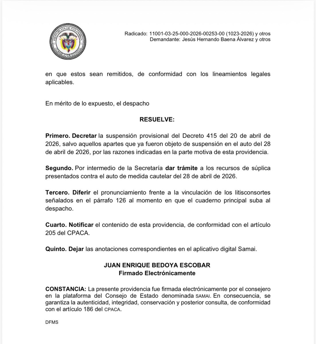 Ricardo Ospina tweet media