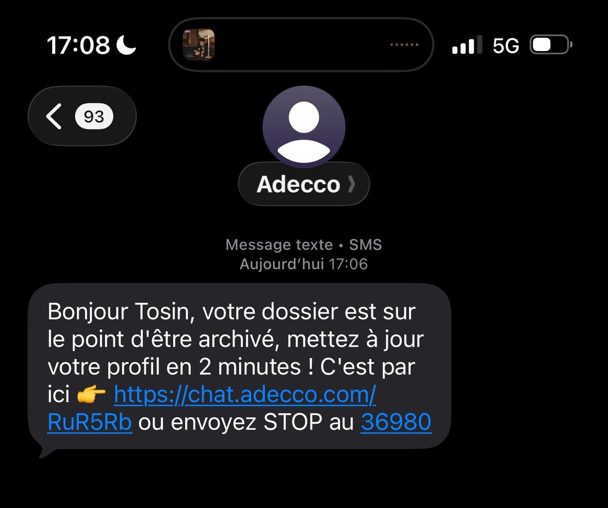 ChelseaFrance's tweet photo. Je viens de recevoir un sms mddrrrr https://t.co/uF7PhQv1Bz
