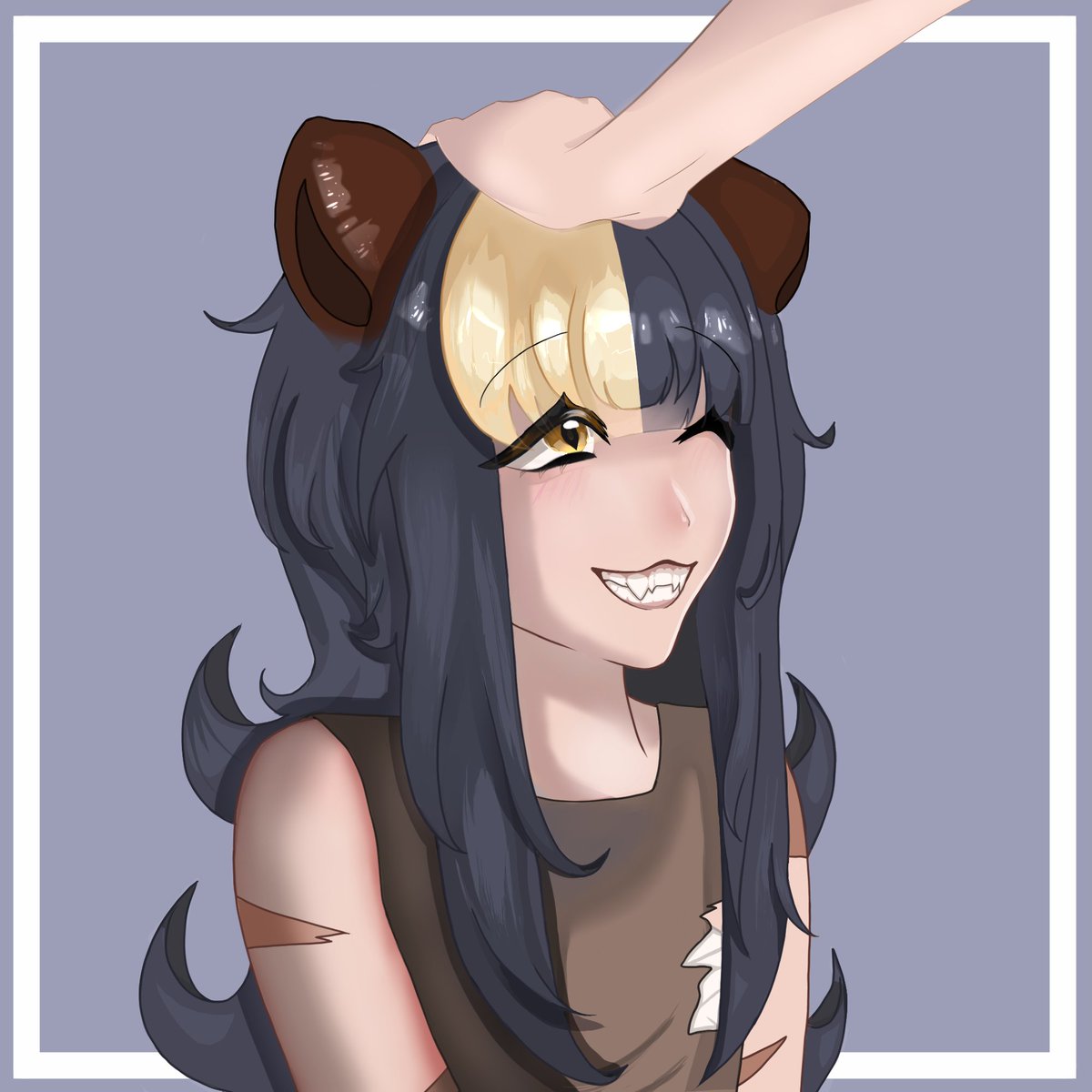DYlNGNlGHT's tweet photo. Commision made by @Sashalienz for me :3

I love it sjsjdn 🥰😍 https://t.co/UFPkn8Wwb1