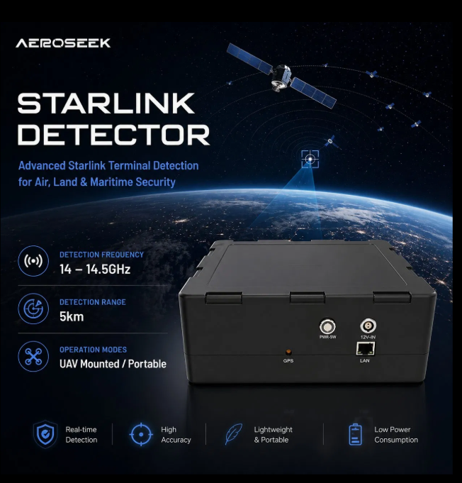 giammaiot2's tweet photo. Evolution in the hunt for Starlink terminals 😎from China Market &amp; Always &amp; Only By Giamma 👊

24GHz K-Band Starlink Terminal Signal Intelligence Detection Device ... UAV Mounted 😎

https://t.co/YxgqYJ6CY5

#Starlink #UAV
#SoftwareDefinedRadio #SDR
#Portable #Detector https://t.co/81tknOFYdN