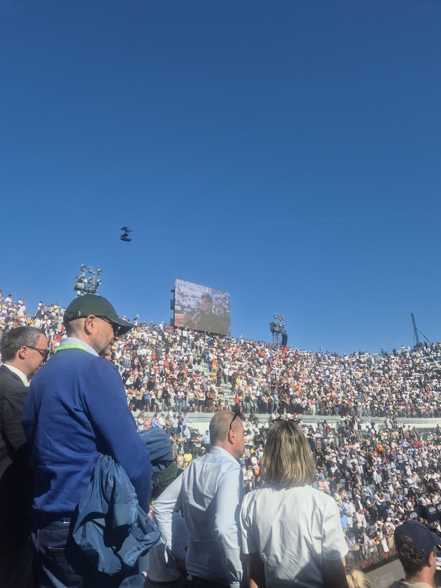 MassimoCaputi's tweet photo. Prima l'impresa di #Pellegrino poi la certezza #Sinner il pomeriggio è azzurro al Foro Italico e stasera tocca a #Cobolli per il quinto italiano agli ottavi https://t.co/1Bh5F7QEuw