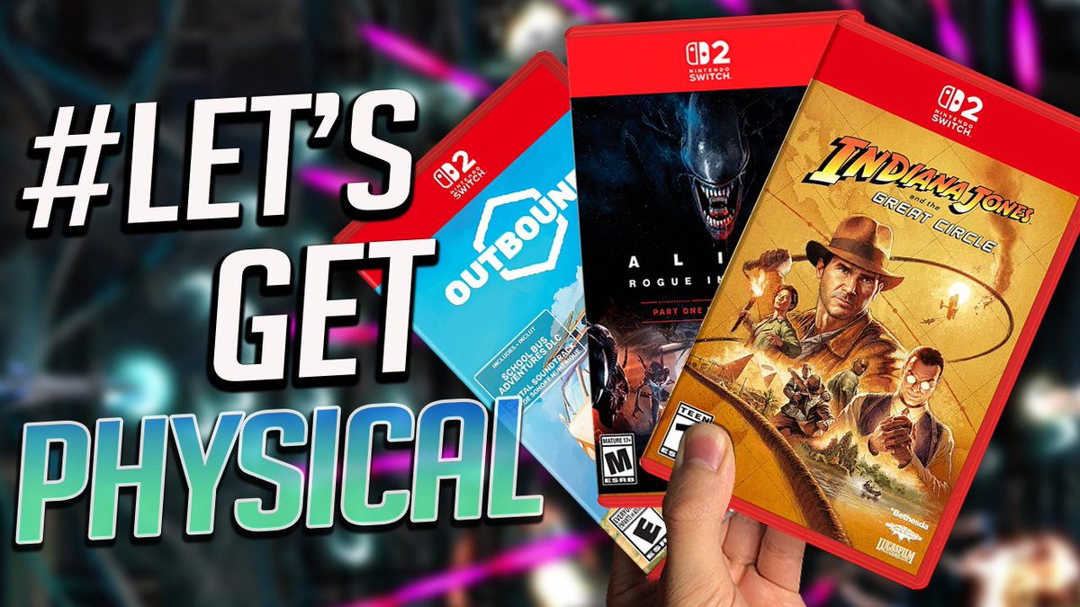 SoWhatAboutGame's tweet photo. #LetsGetPhysical! This week the Switch 2 is outshining the Switch.
Watch https://t.co/gBafm3IeJU https://t.co/04h4lRL7pq