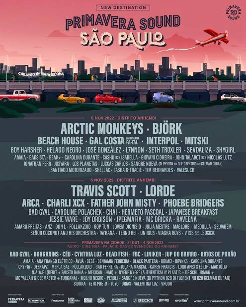 a cada ano que passa ficamos mais distante de um line up desse nível