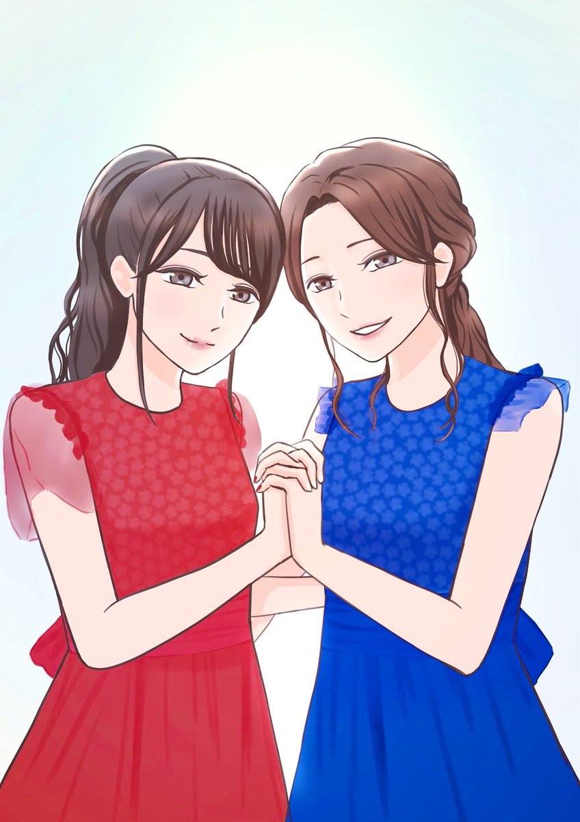 ringring8_5's tweet photo. ゆいかおり16周年おめでとうございます！
ふたりのことがずっとずっと大好きです🫶
過去絵ですが🙏
#ゆいかおり16周年
#ゆいかおり
#小倉唯　#石原夏織 https://t.co/q2E1aJBBOo