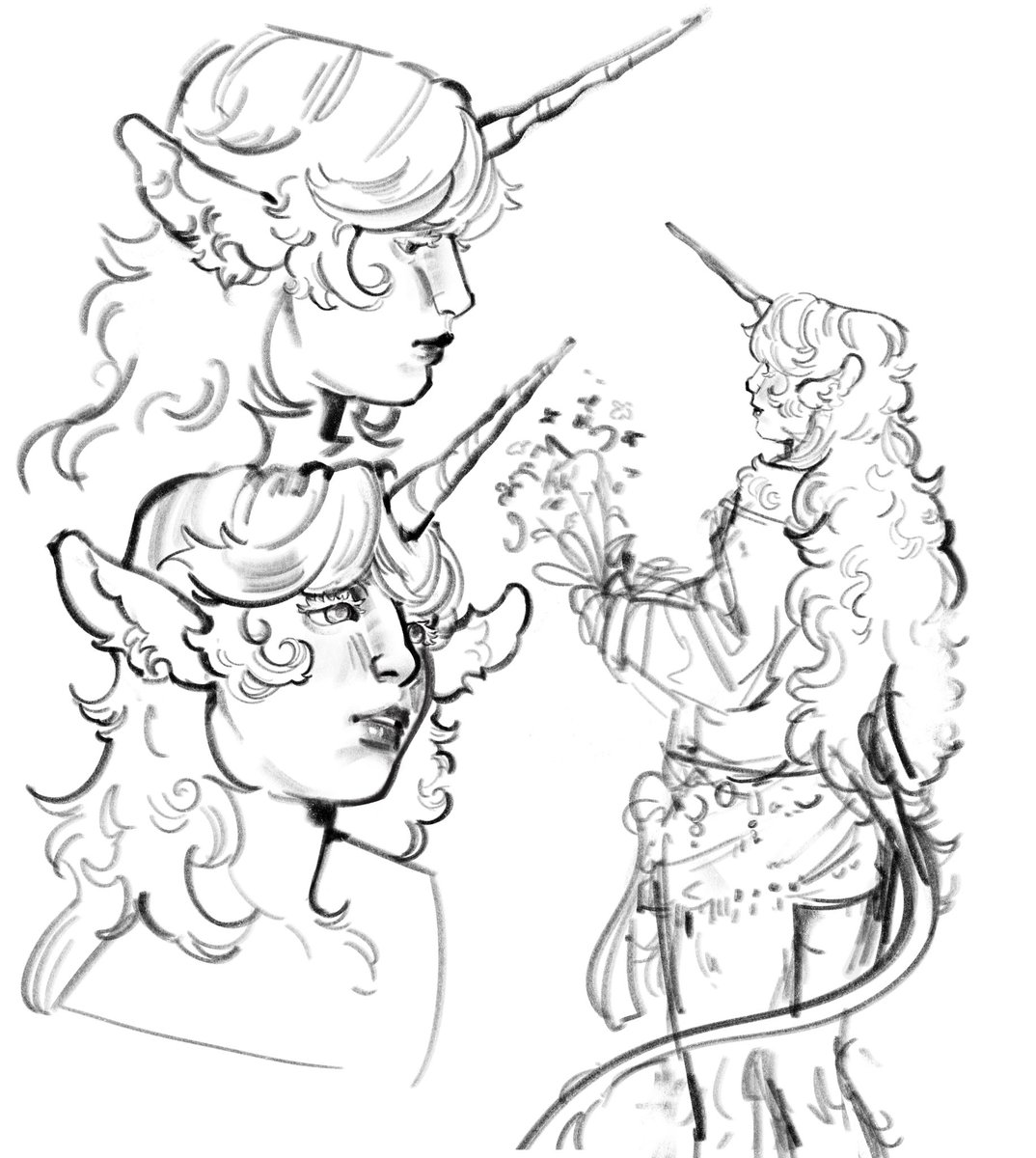 Pogo_Stikk's tweet photo. Some Adelaide sketches I might color later https://t.co/CfKC69Exc1