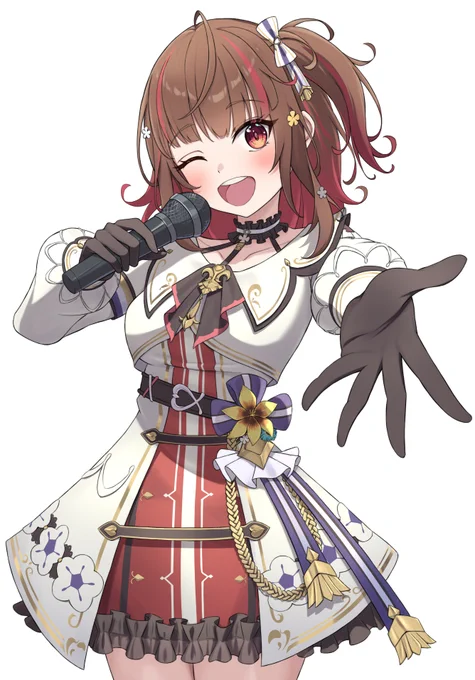 【ART WORK】 Vtuberよしか様のリアルライブイベントに合わせて有志の方々のフラスタ用イラストを制作させていただきました! #よしかの食料庫 #VackON